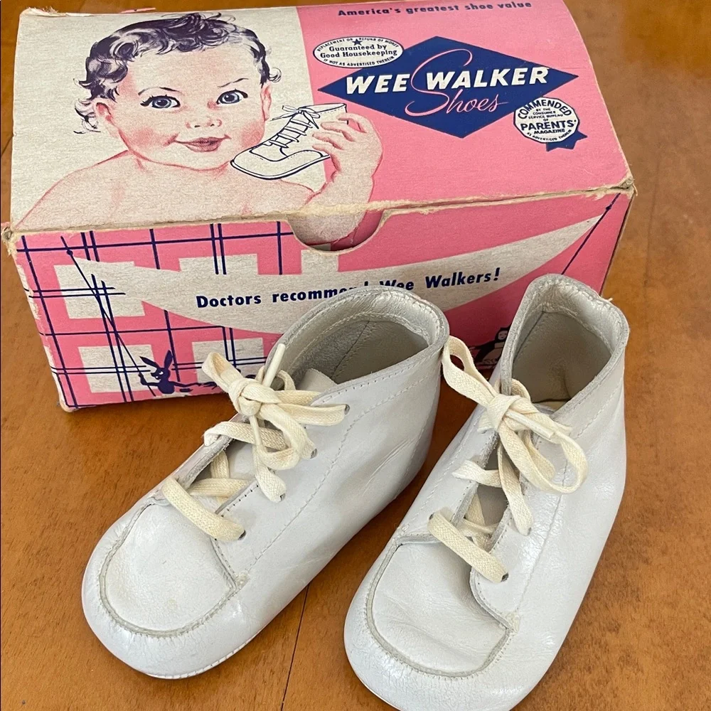 Vintage Wee Walker Shoes size 2